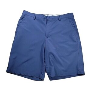 FJ‎ FootJoy Mens Navy Blue Size 38 Stretch Casual Shorts GOLF  EUC